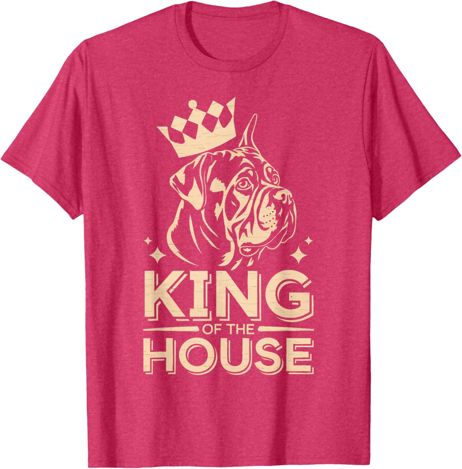 Cane Corso King of the House T-Shirt for Dog Lovers and Owners - 15