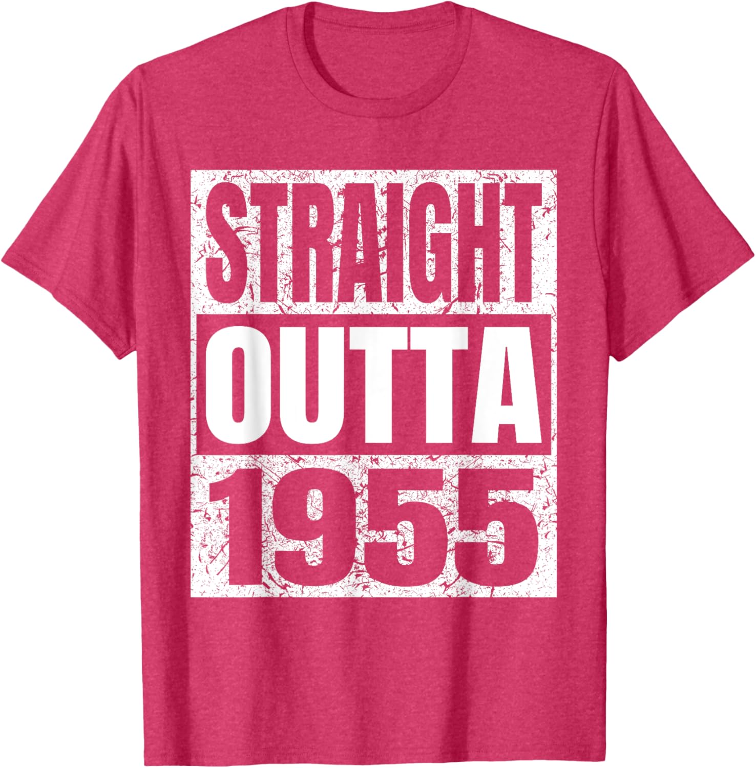 Vintage 1955 Birthday T-Shirt Straight Outta 1955 Classic Retro Style - 28
