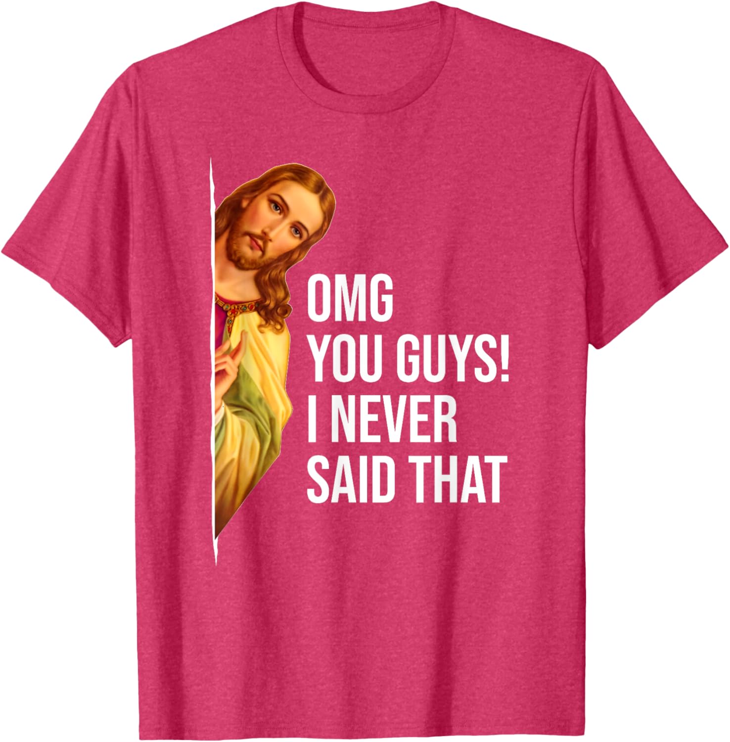 Funny Easter T-Shirt Jesus Sarcasm OMG You Guys Cool Graphic Tee - 9