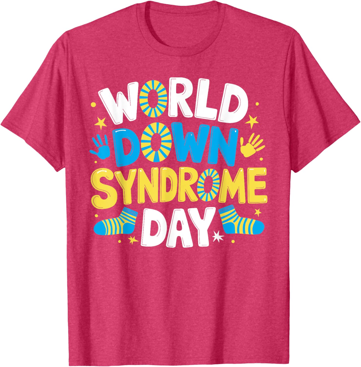 Down Syndrome Awareness Day Kids T-Shirt and Socks Set Supporting Inclusivity - 13