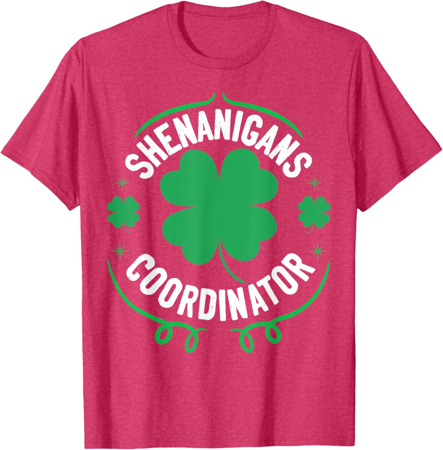 Shenanigans Coordinator St Patrick's Day Teacher Matching T-Shirt - 1