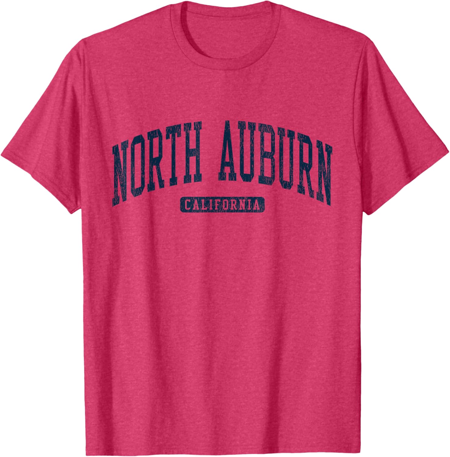 North Auburn California College University Style Blue T-Shirt for Fans - 8