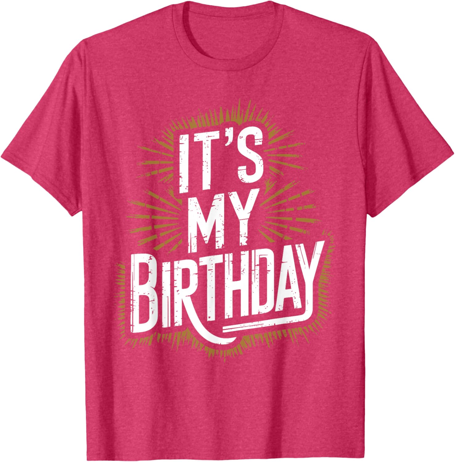 Vintage It's My Birthday Distressed T-Shirt for Men, Women, and Kids - 19