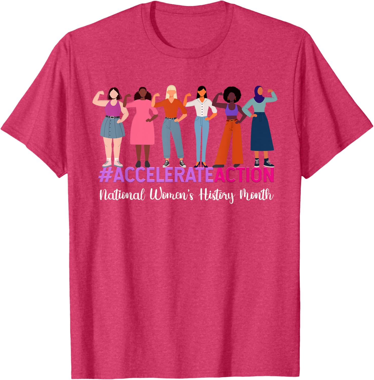 Celebrate Women's History Month 2025 with a Stylish T-Shirt for Her - 12