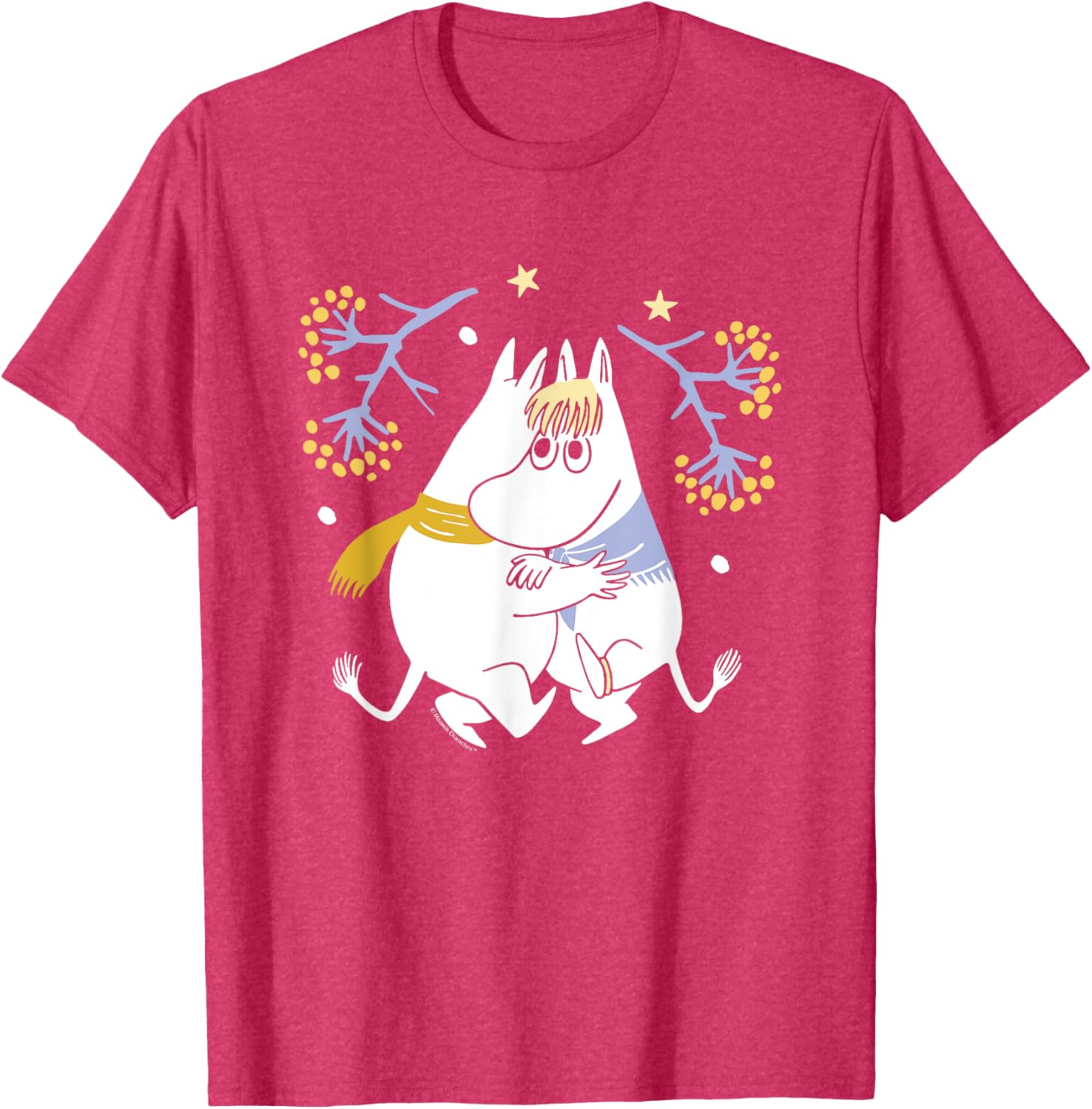 Moomin Moomintroll and Snorkmaiden Winter Dance T-Shirt for Kids - 4