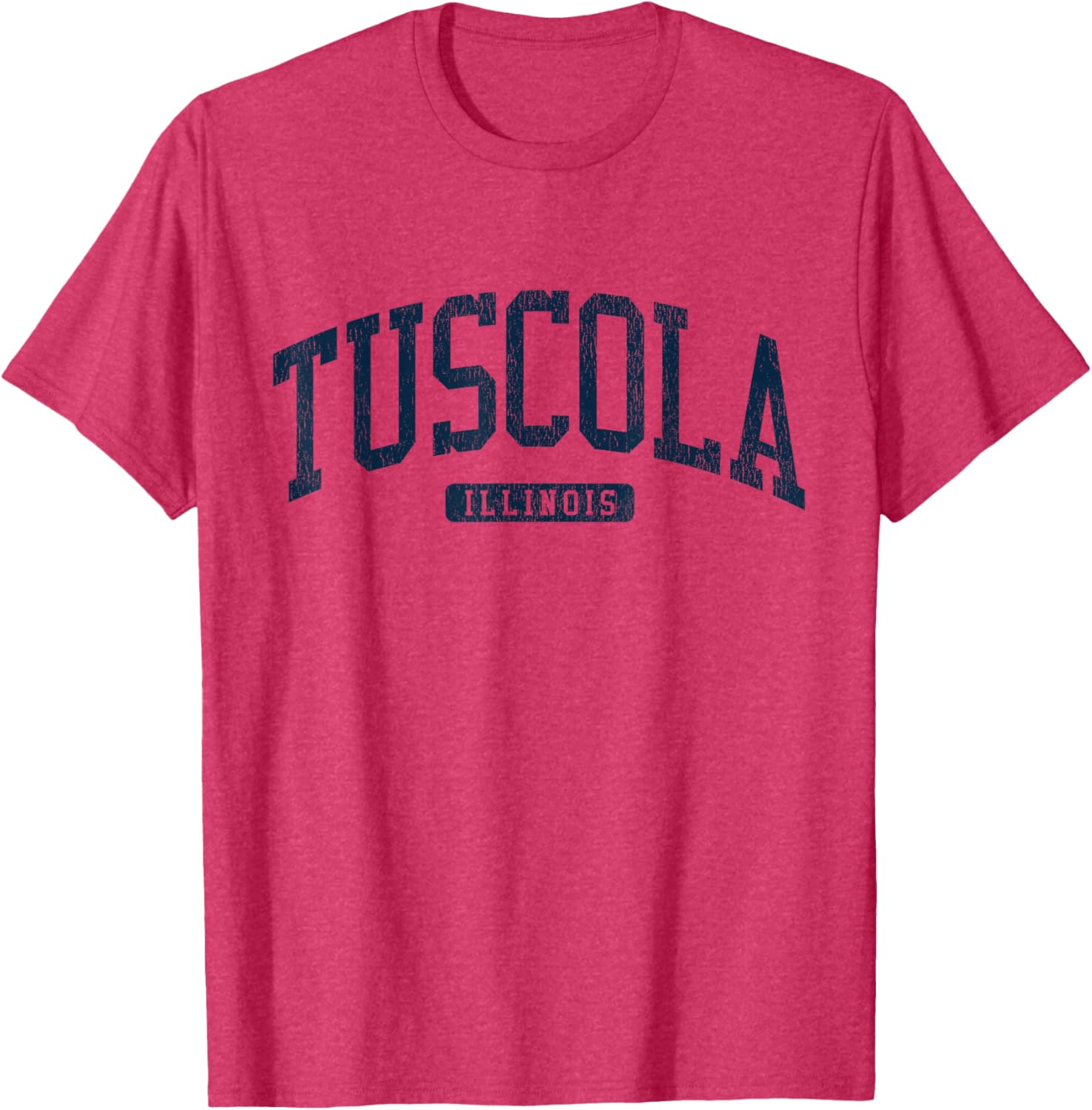 Tuscola Illinois College University Style Blue T-Shirt for Students - 5