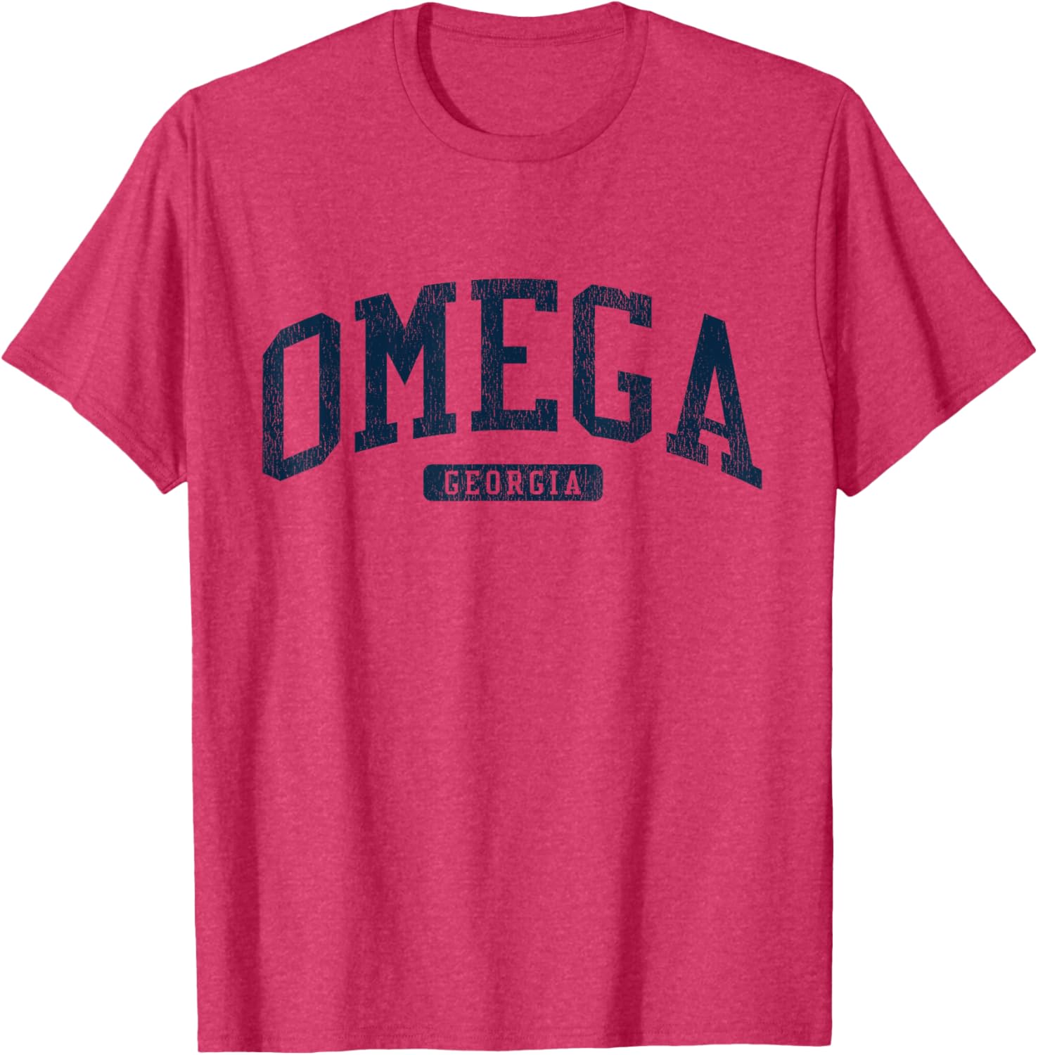 Omega Georgia College University Blue T-Shirt - Stylish and Comfy Apparel - 13