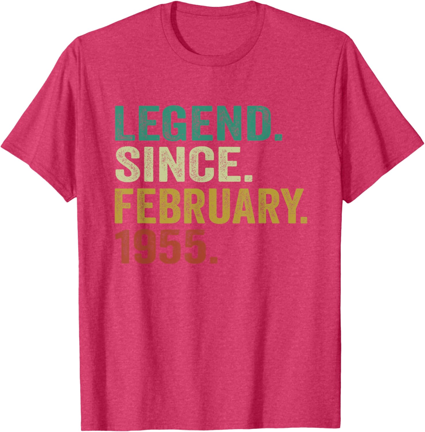 70th Birthday T-Shirt Celebrating 70 Years of Legend Since 1955 - 13