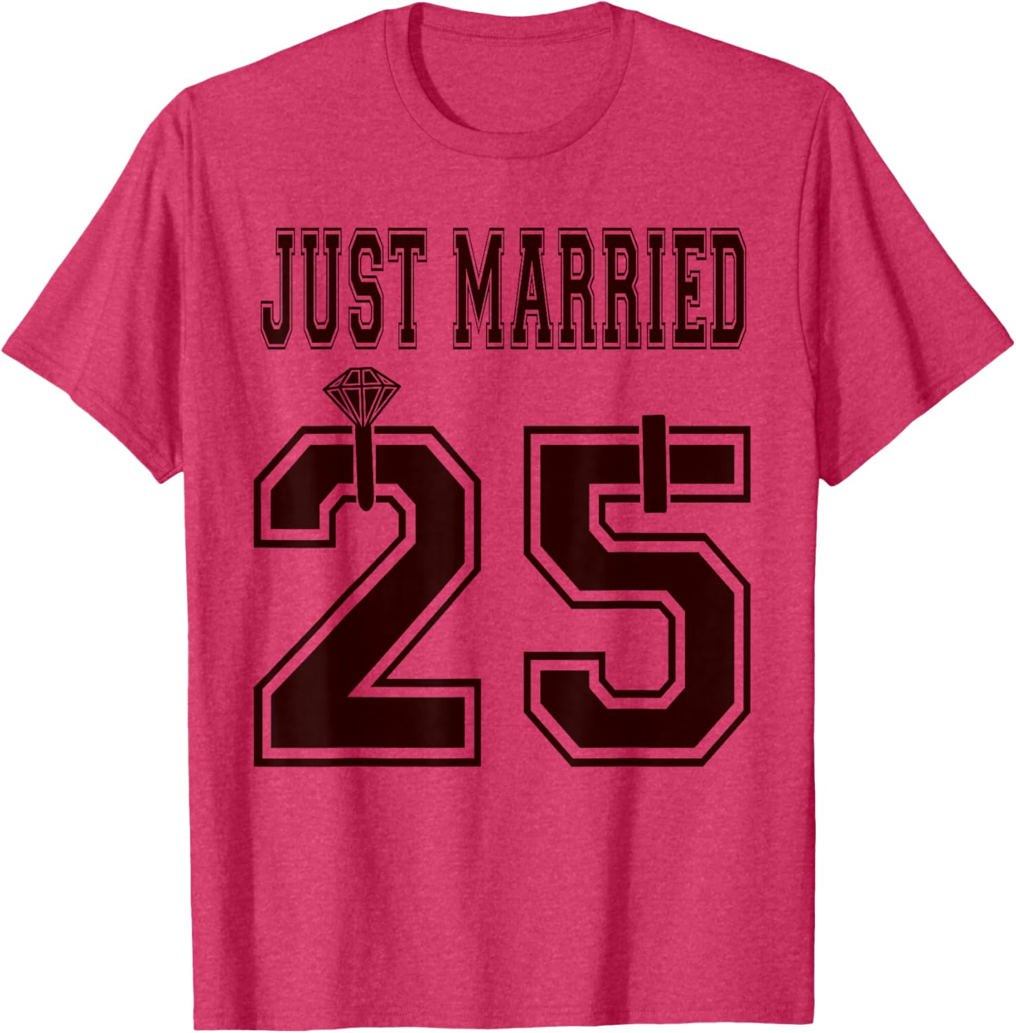 Just Married 2025 Matching Honeymoon T-Shirts for Wife and Husband - 19