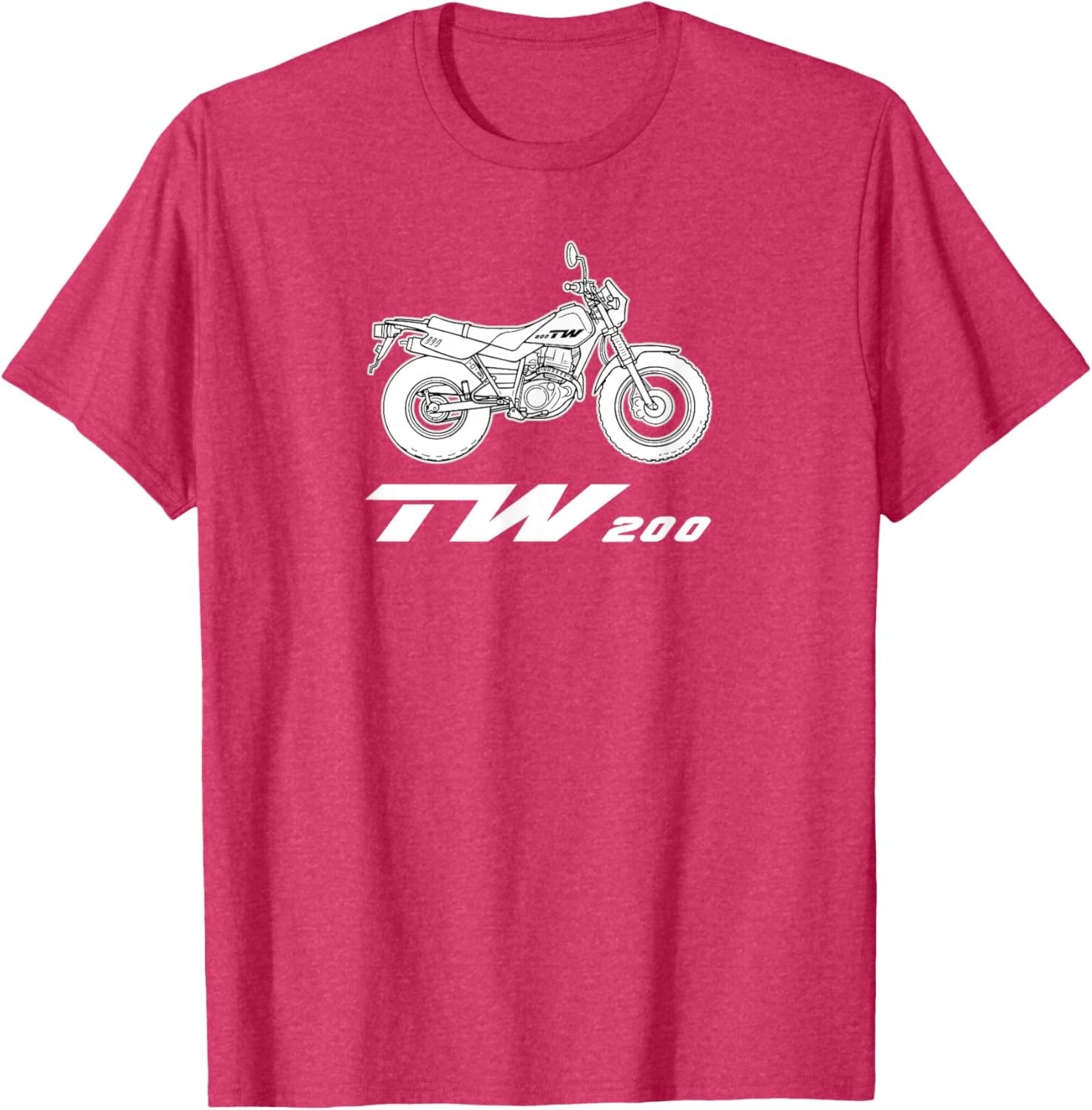 TW200 Dual Sport Dirt Bike T-Shirt for Motorcycle Enthusiasts - 18