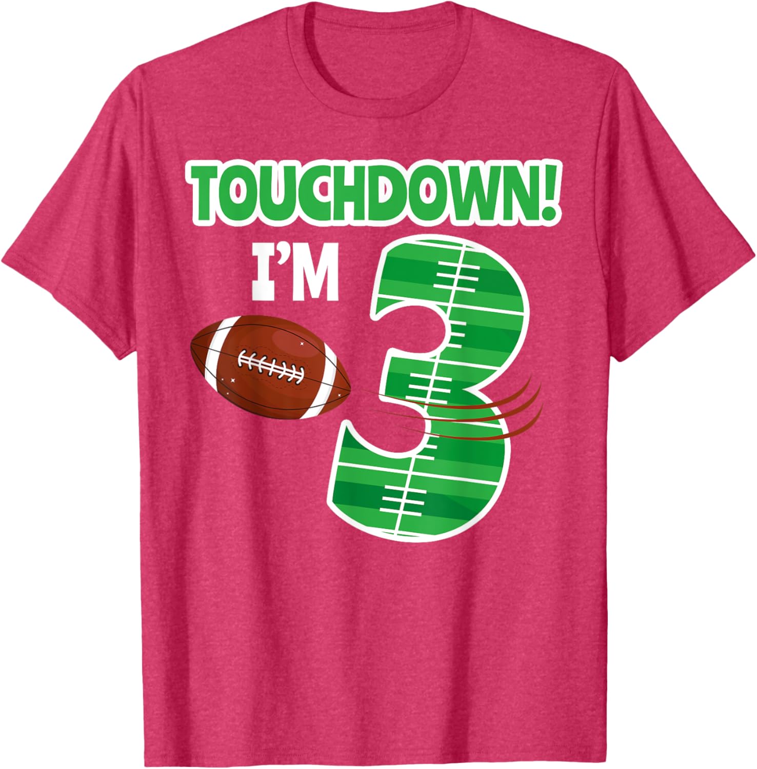 Football 3rd Birthday Party T-Shirt for Kids - Perfect for Game Lovers - 13
