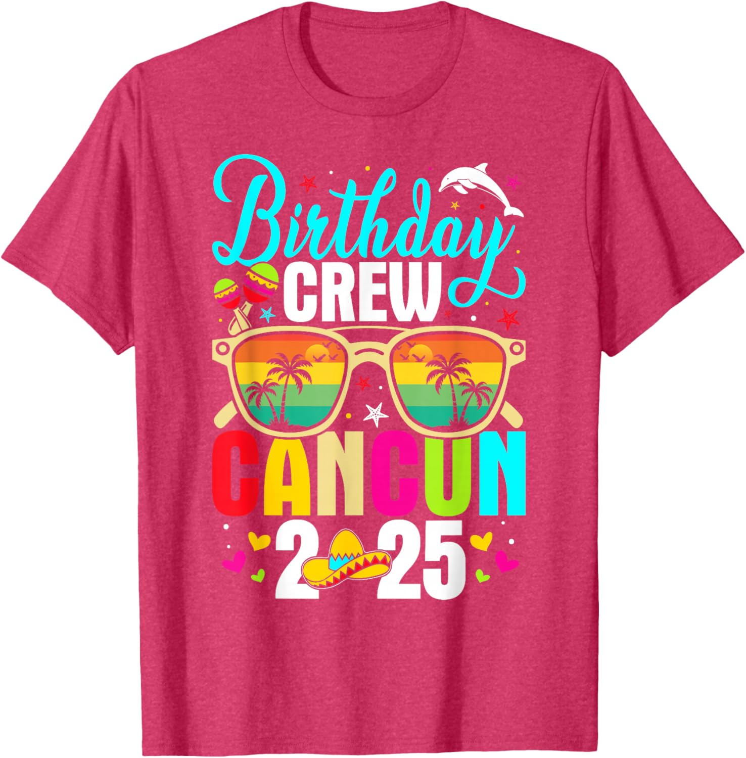 Fun Matching Cancun Birthday Boy Trip T-Shirt for 2025 Celebration - 13