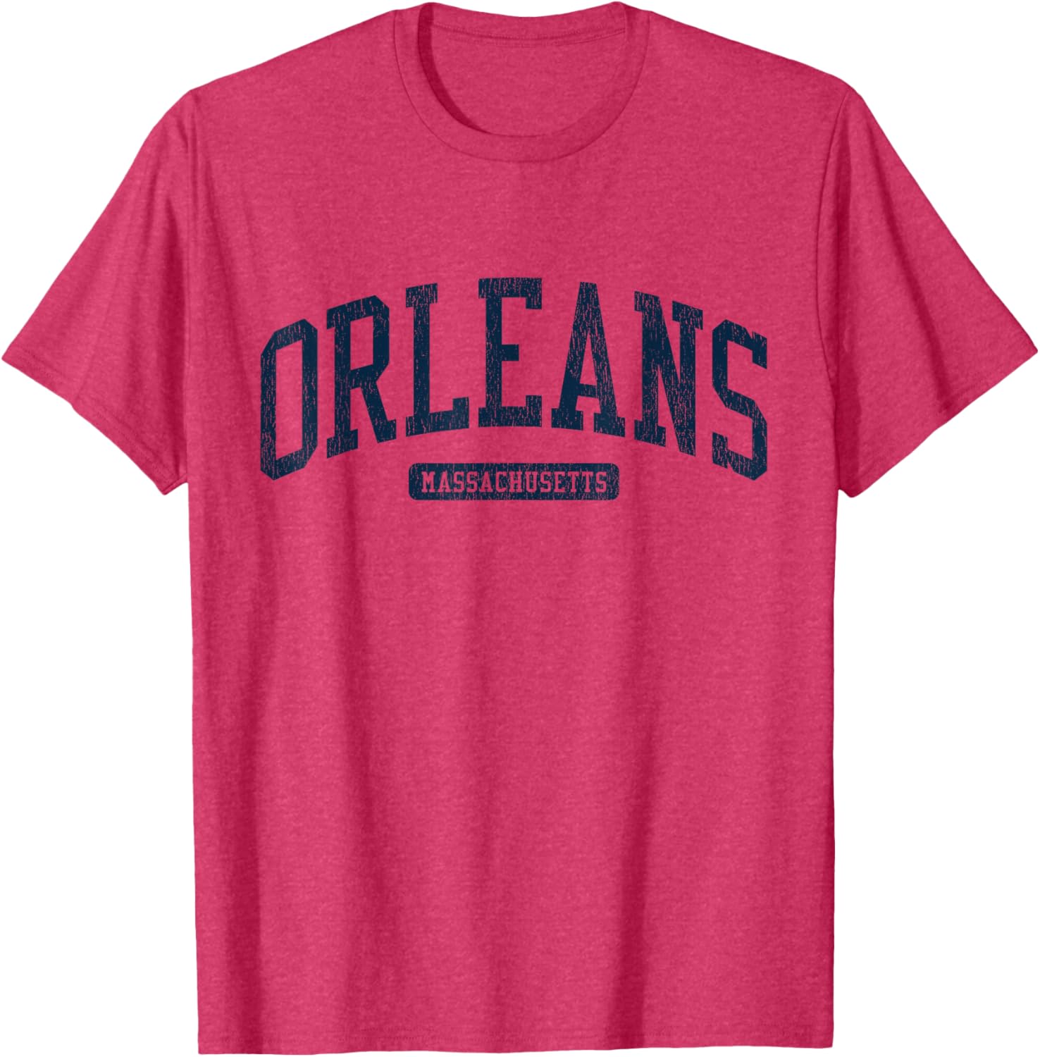 Orleans MA College University Style Blue T-Shirt for Comfortable Casual Wear - 13