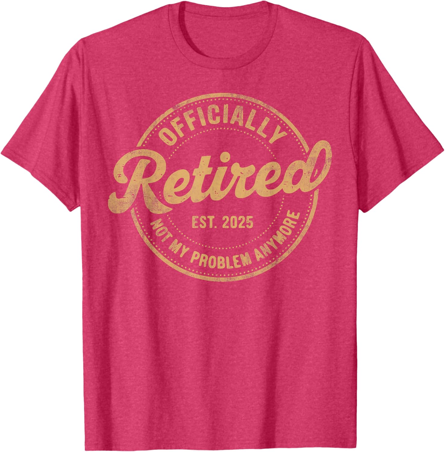 Funny Vintage Retired 2025 T-Shirt Perfect for Relaxed Living and Humor - 4