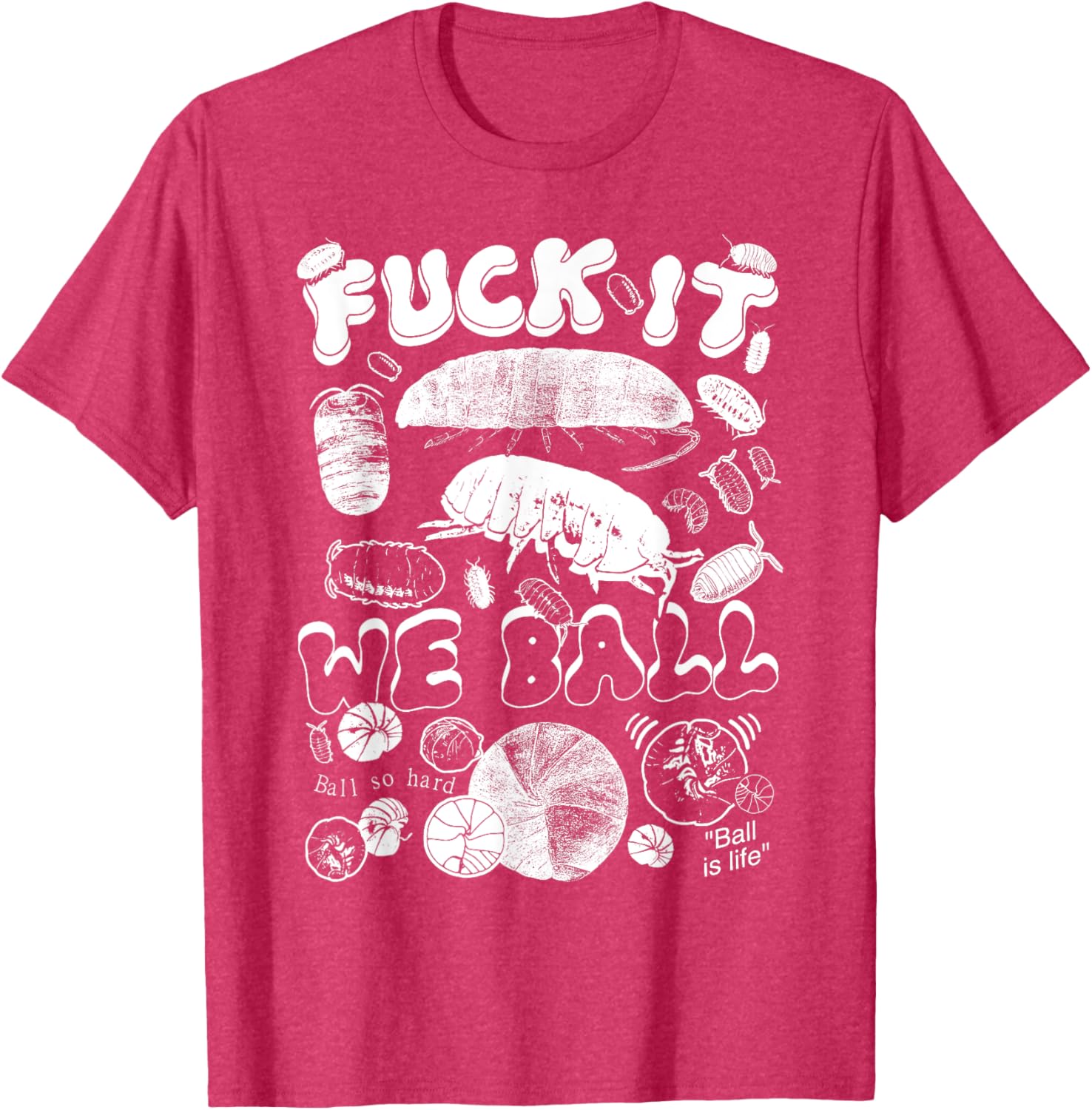 Fun Isopod Rolly Polly T-Shirt - Unique Style for Casual Wear - 26