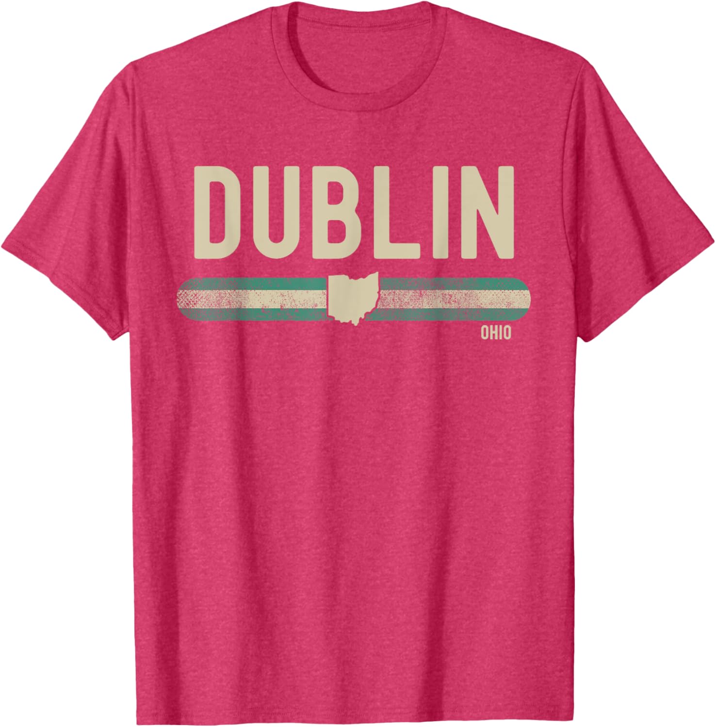 Dublin Ohio 80s Style T-Shirt for Retro Travel Lovers - 9