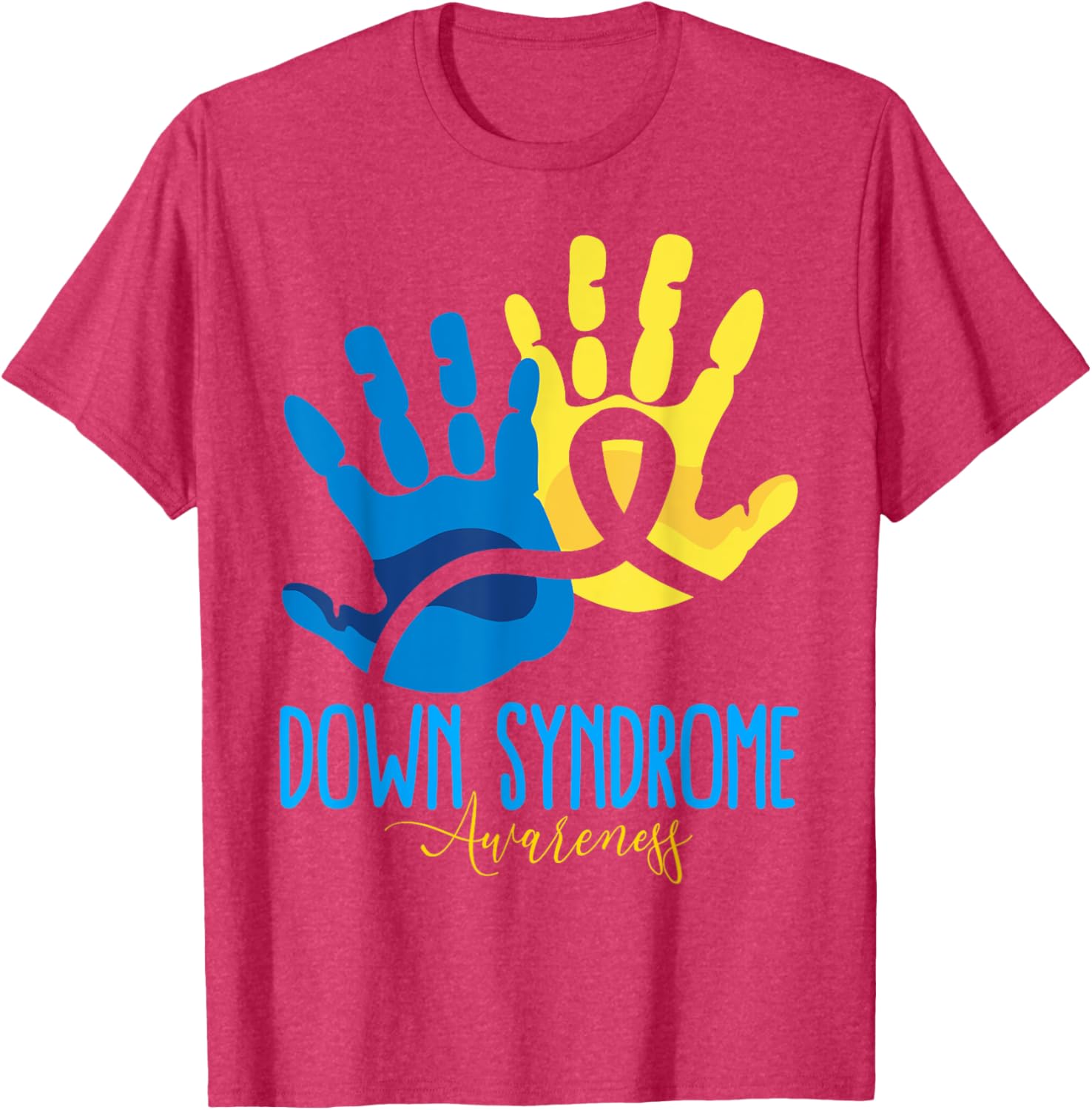 World Down Syndrome Day Awareness Socks Down Right 2025 T-Shirt for Everyone - 22