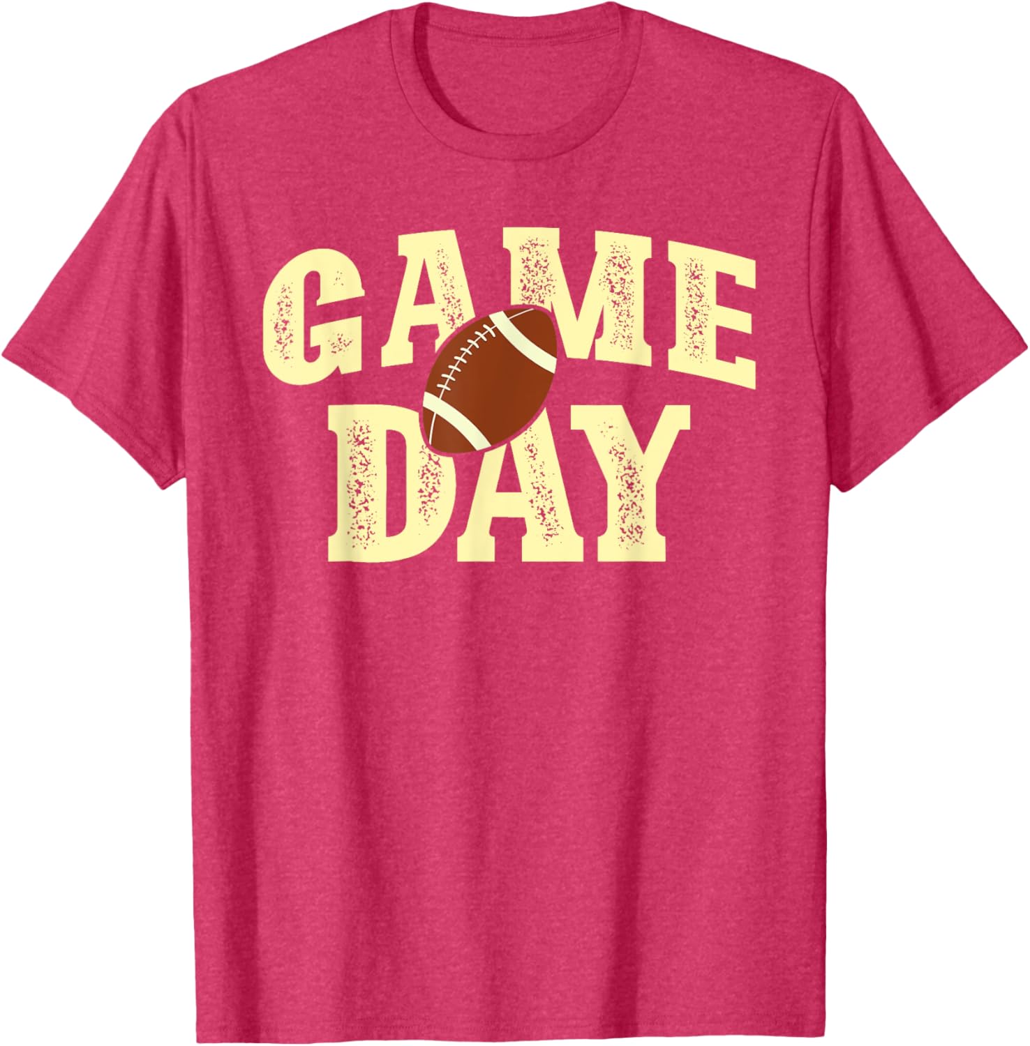 Vintage Game Day Football Team T-Shirt for Sports Fans and Players - 15