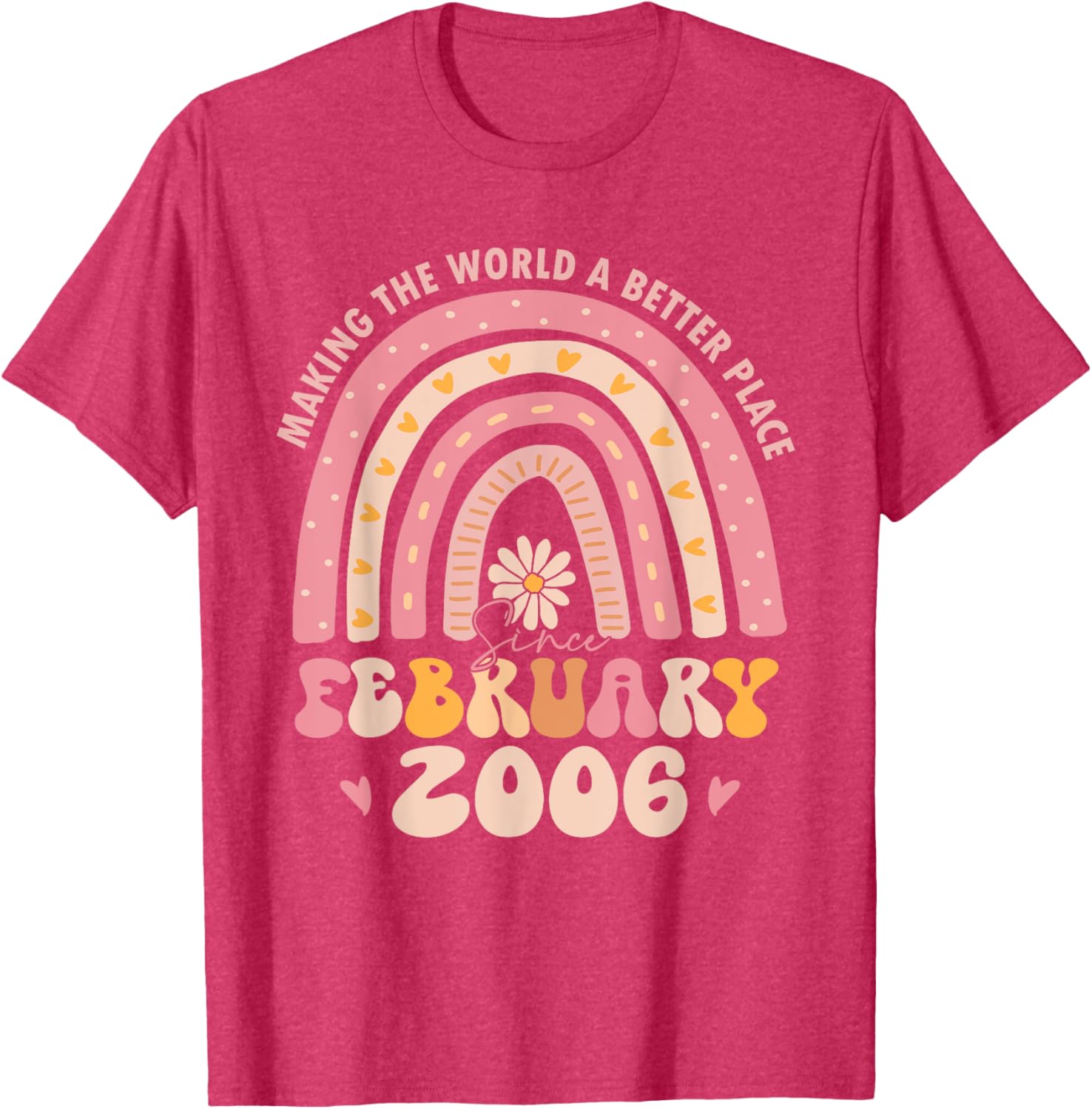 Retro February 2006 Ladies 19th Birthday T-Shirt for Women - 14