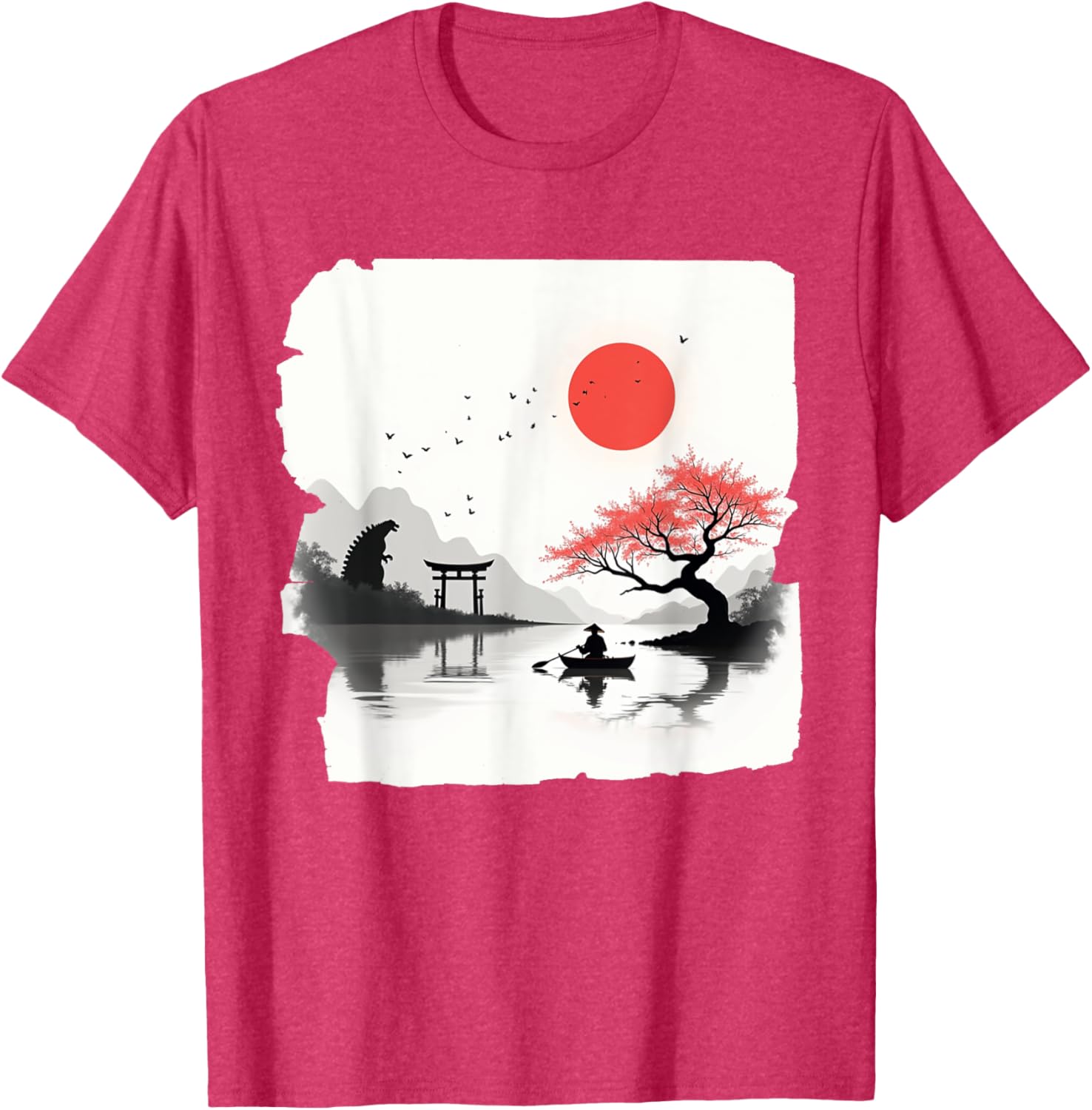 Retro Vintage Japanese Kaiju Art T-Shirt for Unique Style Lovers - 26