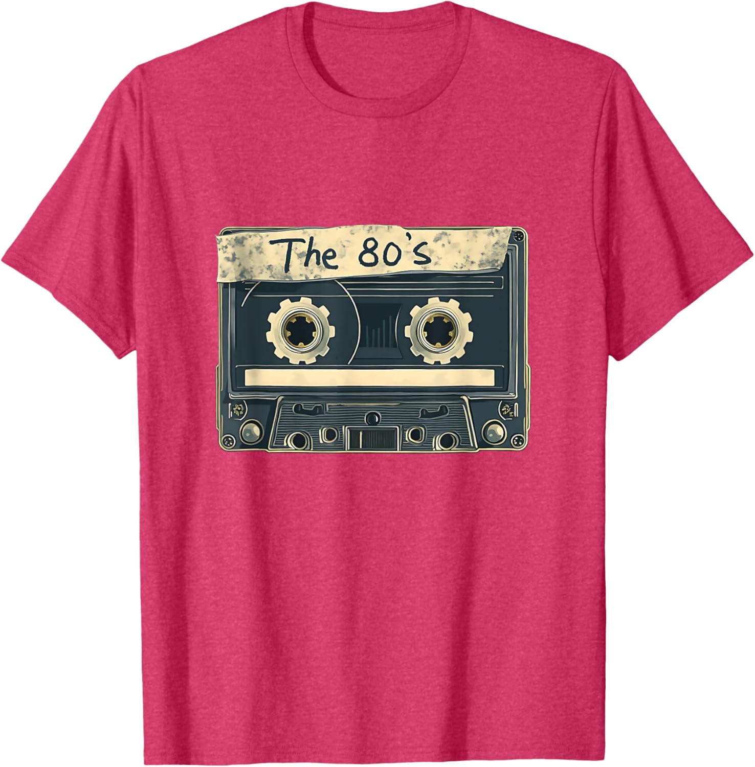 Classic Vintage Cassette Tape T-Shirt for 80s 90s Nostalgia Lovers - 18
