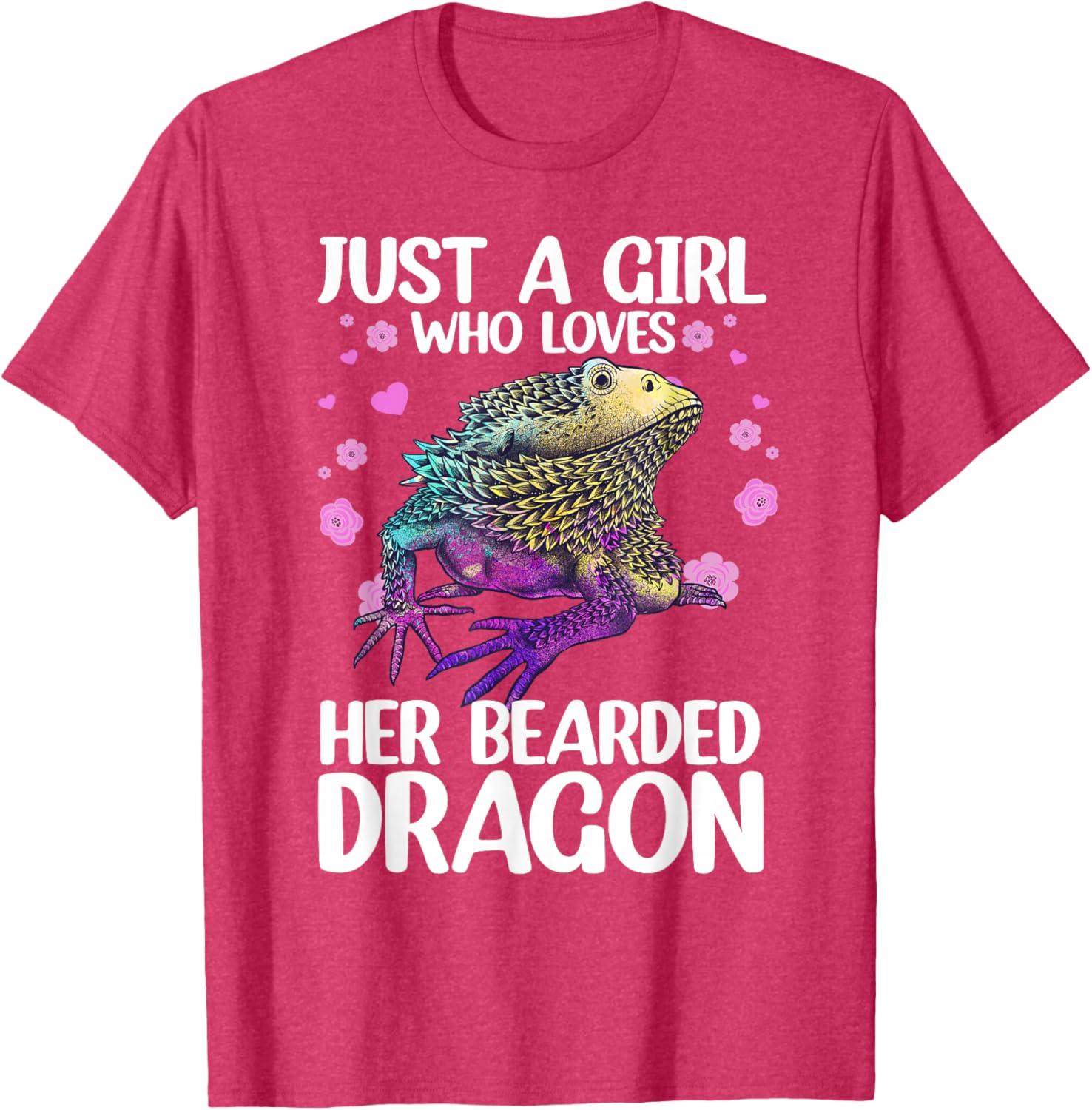 Cool Bearded Dragon T-Shirt for Women Perfect Gift for Reptile Lovers - 23
