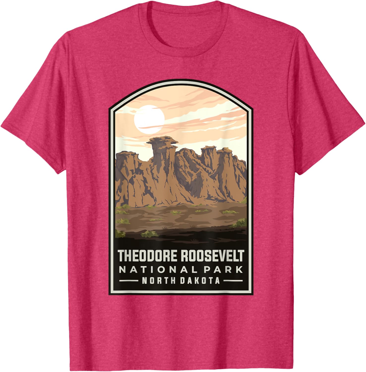 Theodore Roosevelt National Park T-Shirt Perfect for Outdoor Enthusiasts - 9