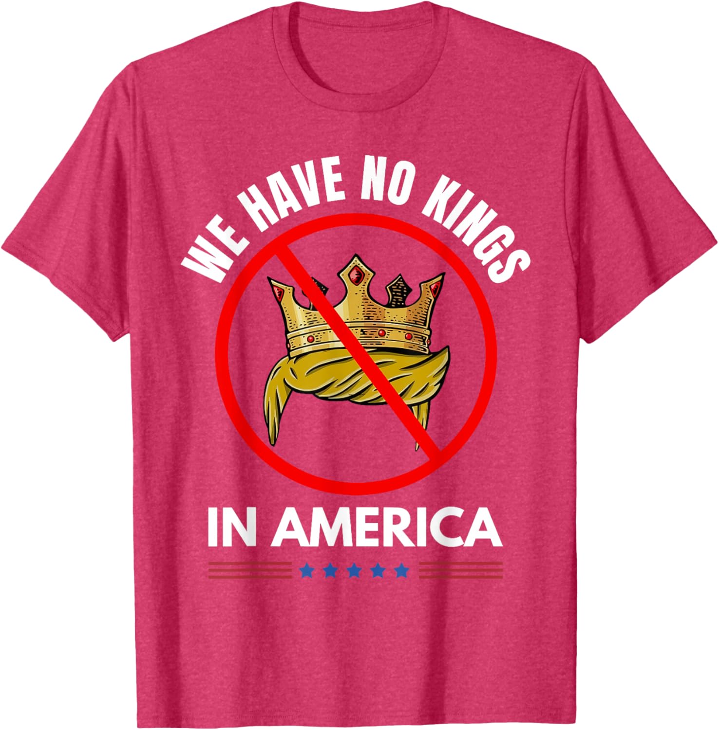 No Kings In America T-Shirt for Trendy Casual Fashion Lovers - 6