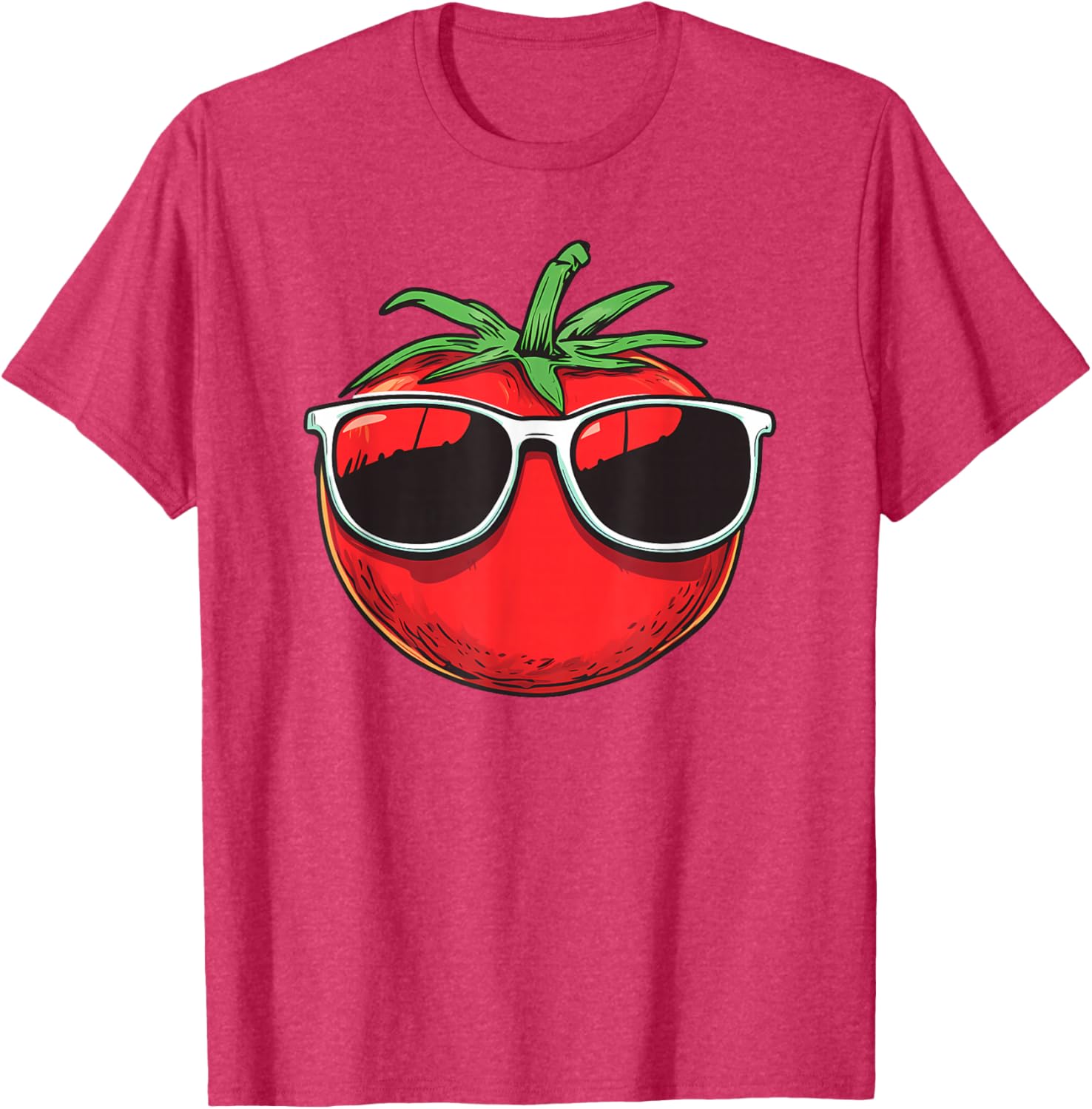 Funny Tomato Sunglasses T-Shirt for Cool Summer Style and Fun Fashion - 5