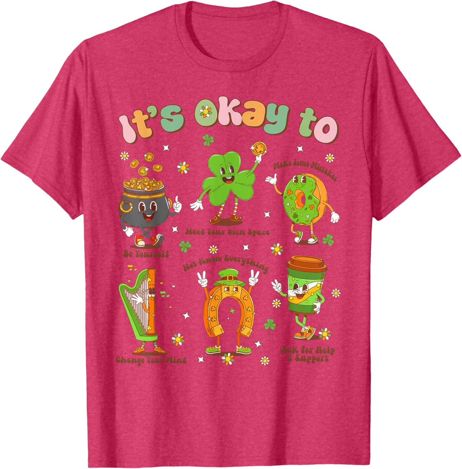 St Patrick's Day School Counselor Shamrock T-Shirt for Festive Fun - 3