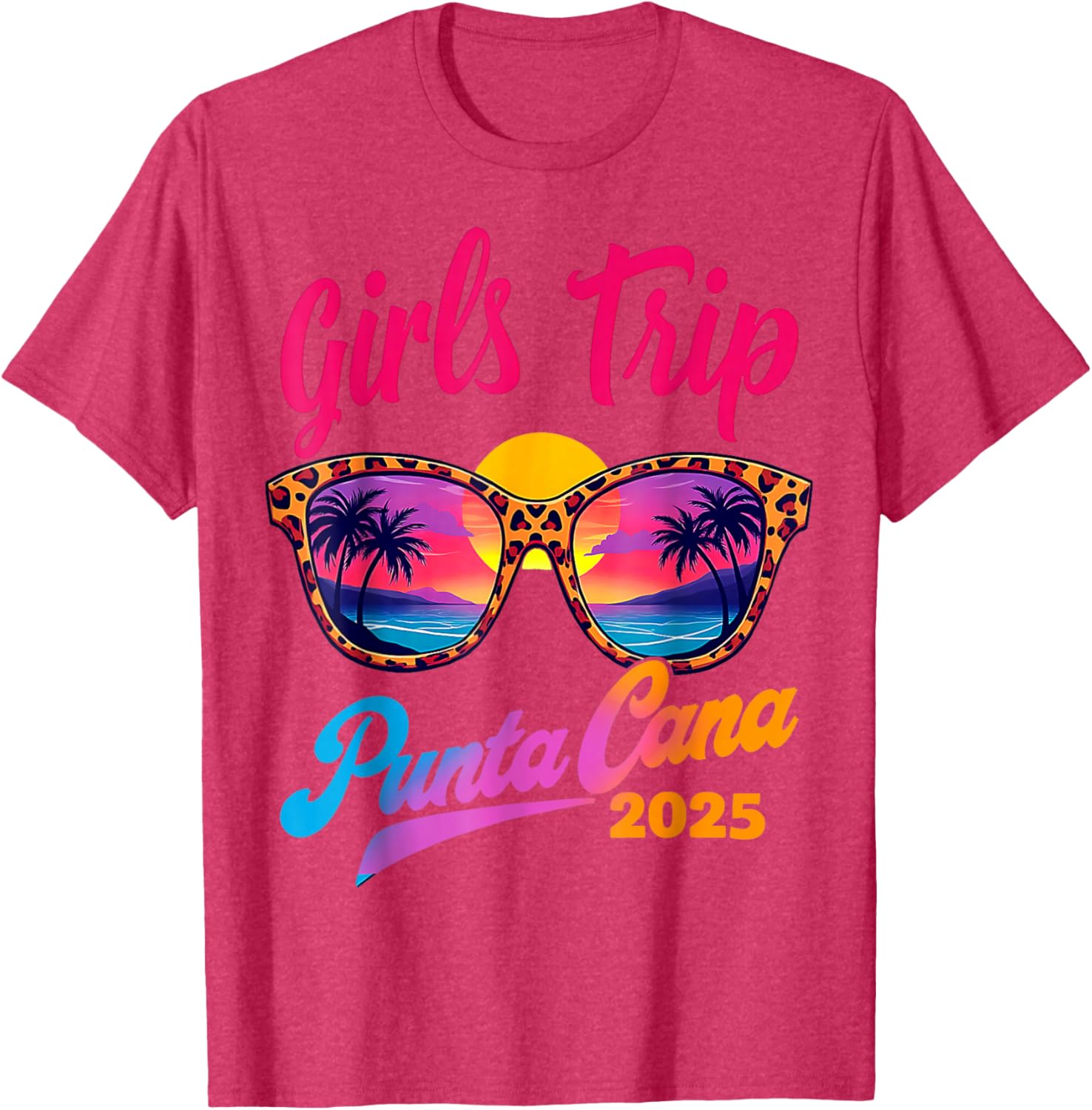 Girls Trip Punta Cana 2025 Matching Summer T-Shirt for Women - 24