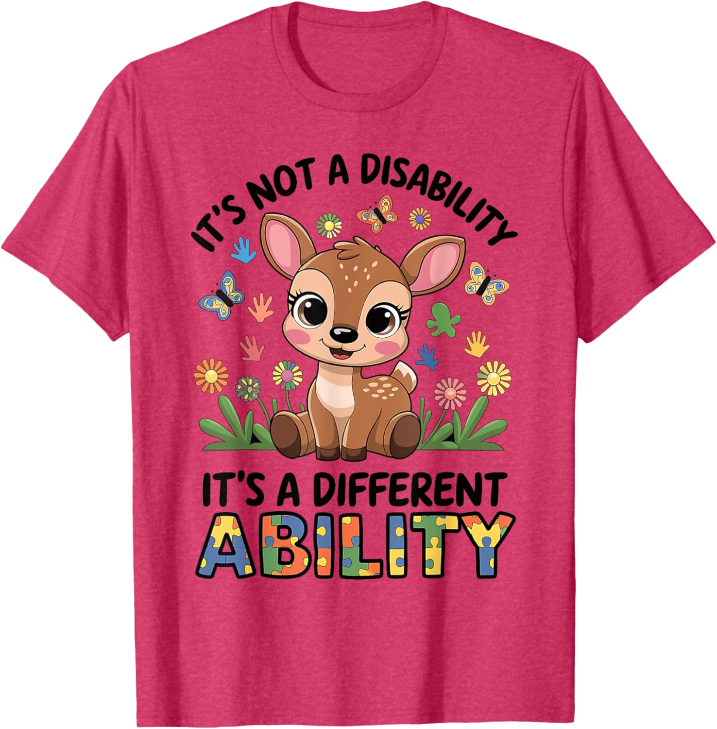 Autism Awareness T-Shirt Celebrating Different Abilities in Style - 2