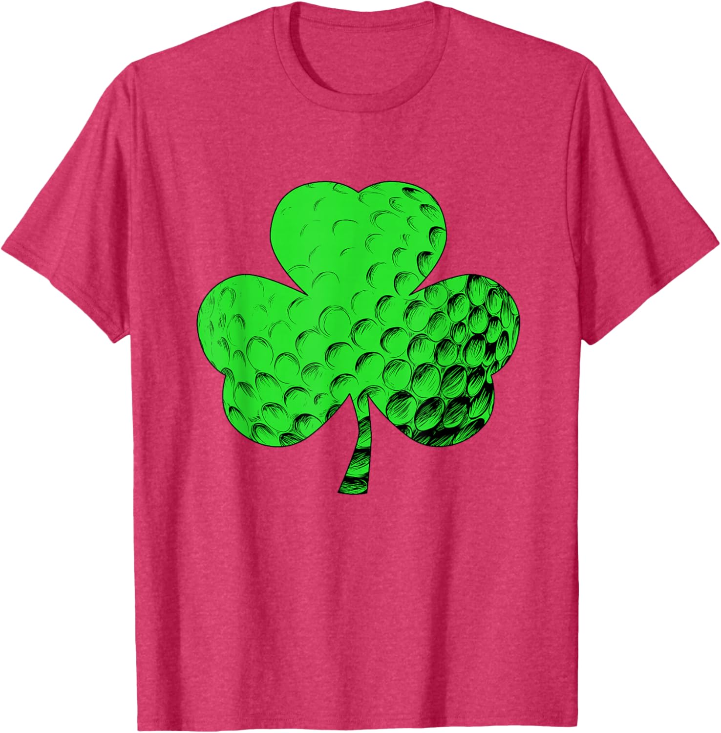 Irish Shamrock Golfing T-Shirt for St. Patrick's Day Celebration - 7