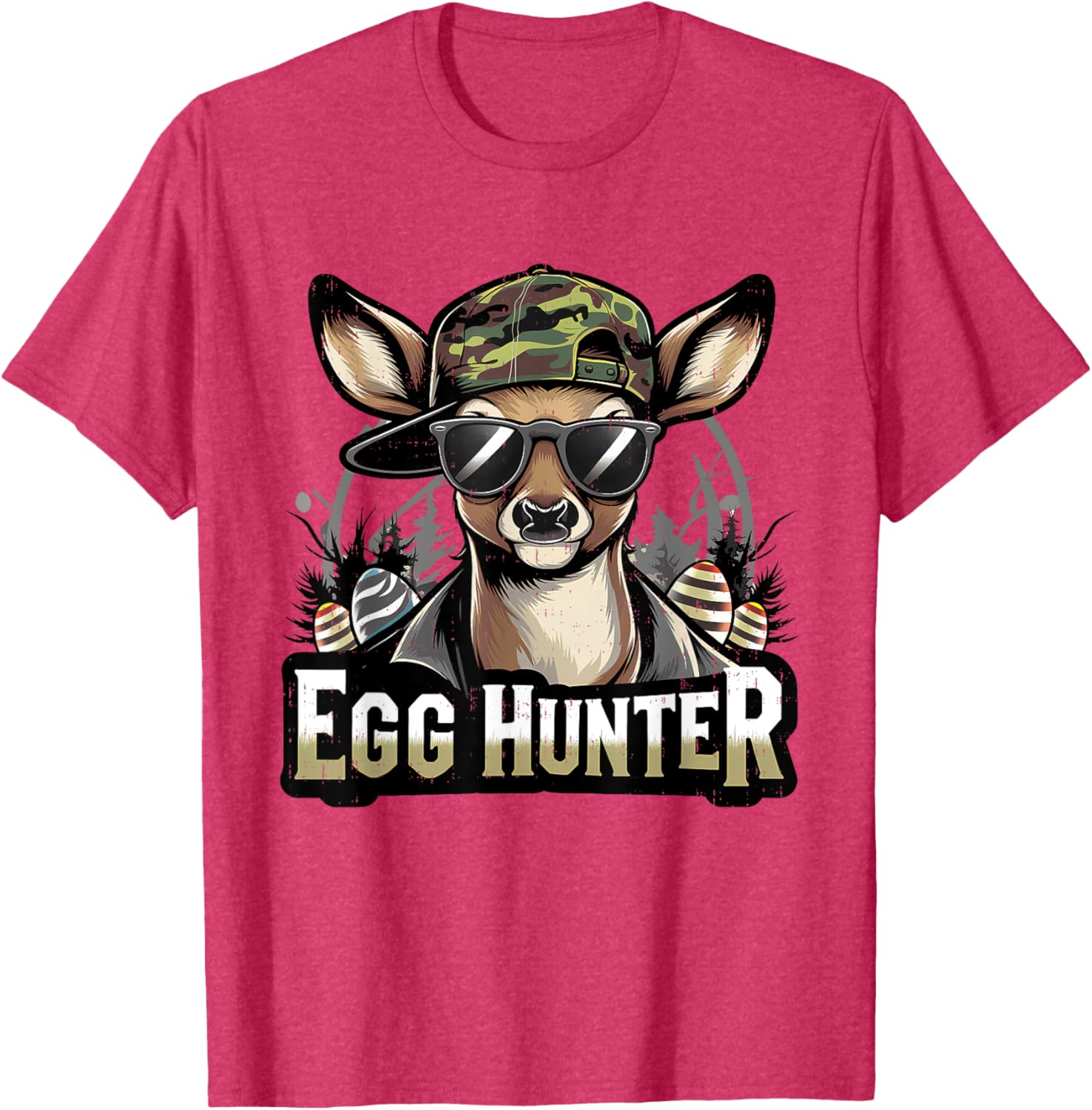 Funny Camo Easter Egg Hunter T-Shirt for Kids - Perfect for Boys and Girls - 9