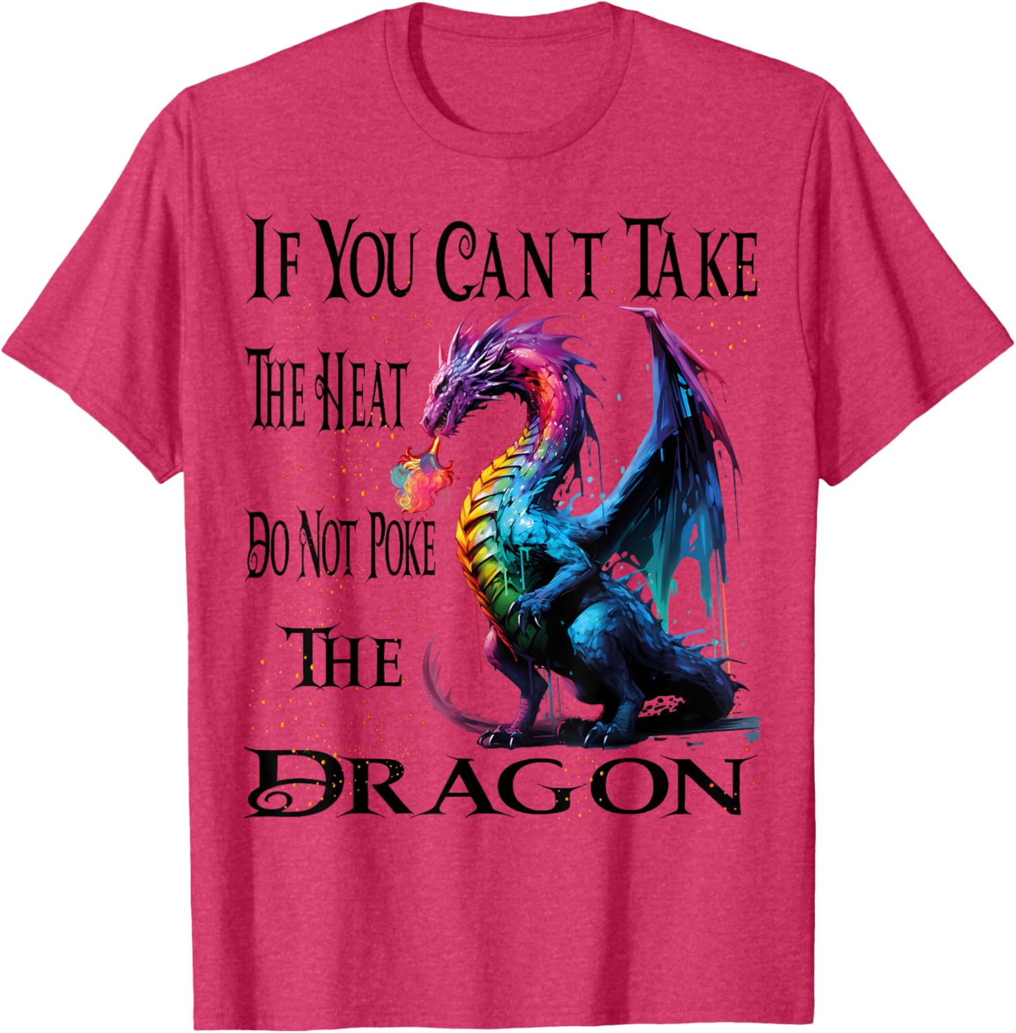 Cool Dragon Flame-Spewing T-Shirt for Mythical Creature Fans - 3