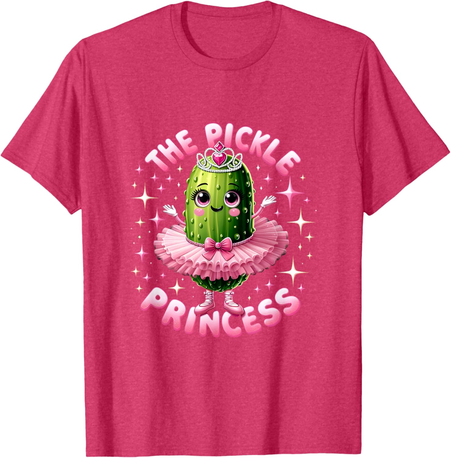 Cute Pickle Princess Ballet T-Shirt for Pickle Lovers and Dancers - 23