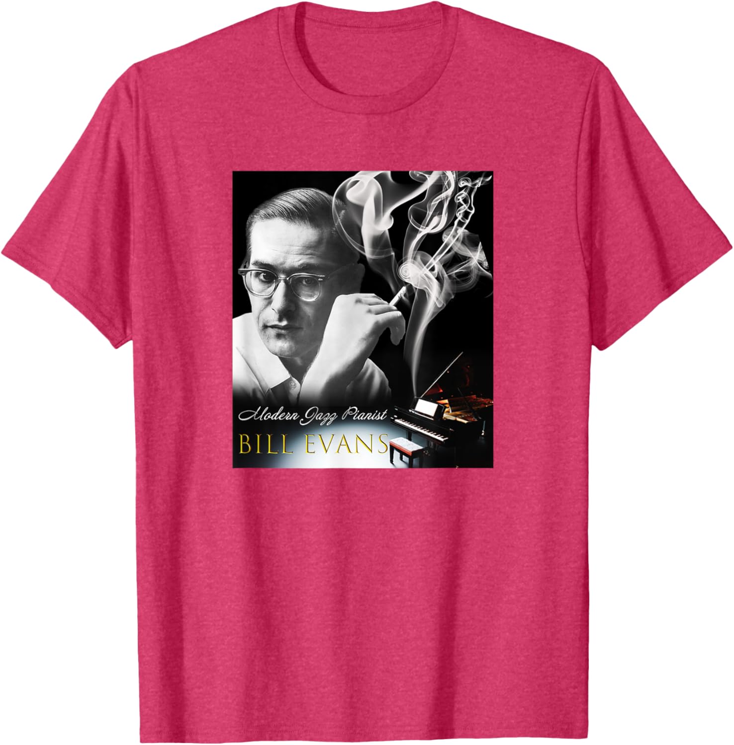 Bill Evans 001 T-Shirt for Music Lovers - Stylish and Comfortable Apparel - 12