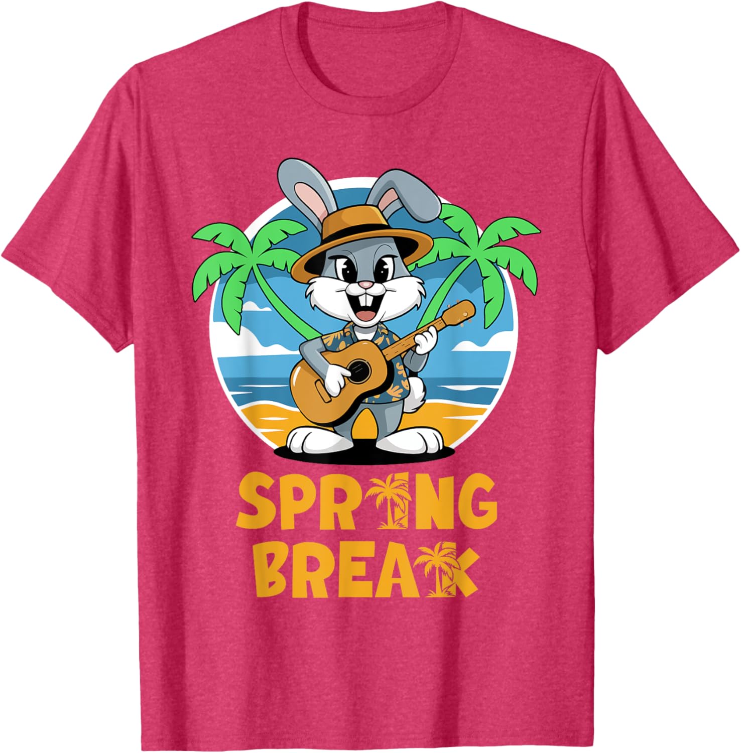 2025 Spring Break Graphic T-Shirt for Kids - Colorful Beach Wear Fun - 2