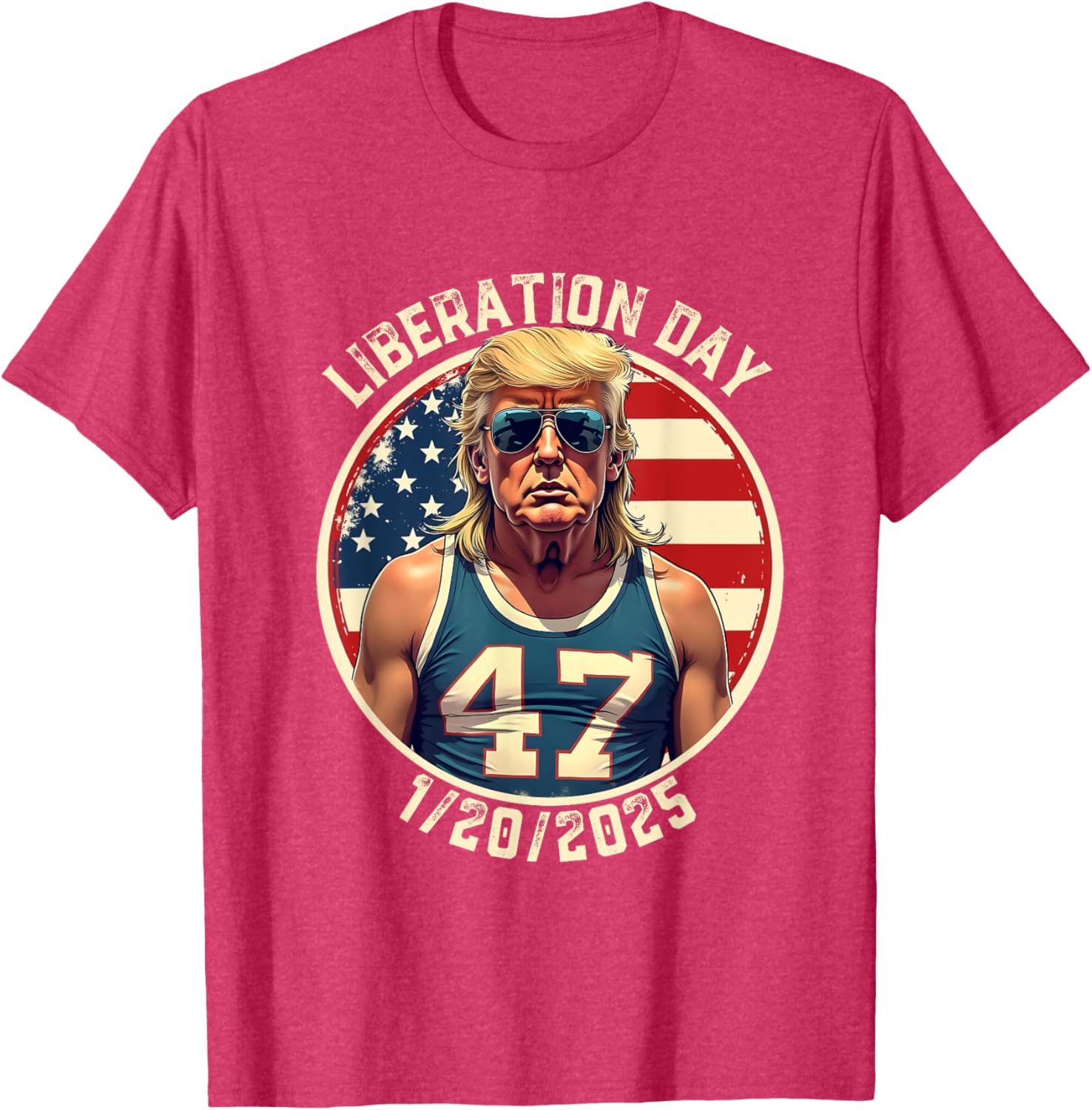 Happy Liberation Day Patriotic Trump Inauguration Day 2025 T-Shirt - 7