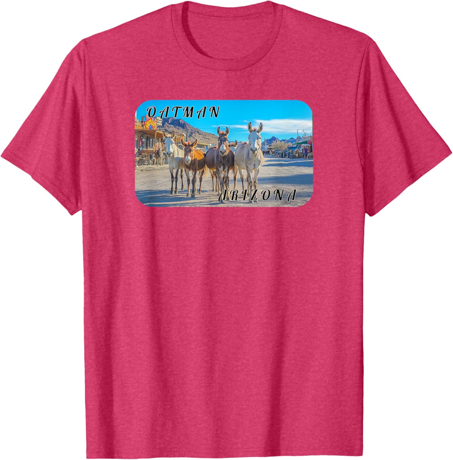 Oatman Arizona Burros T-Shirt for Animal Lovers and Adventure Seekers - 10