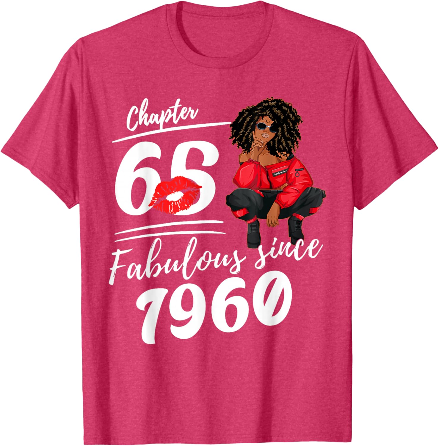 Fabulous Since 1960 65th Birthday Queen T-Shirt for Women - 11