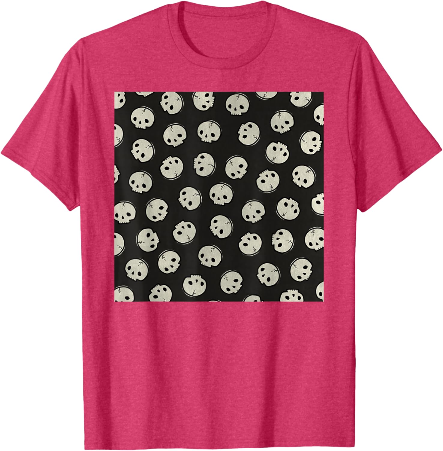 Trendy Cecelia Hotzler Skull Pattern Graphic T-Shirt for Unique Style - 15