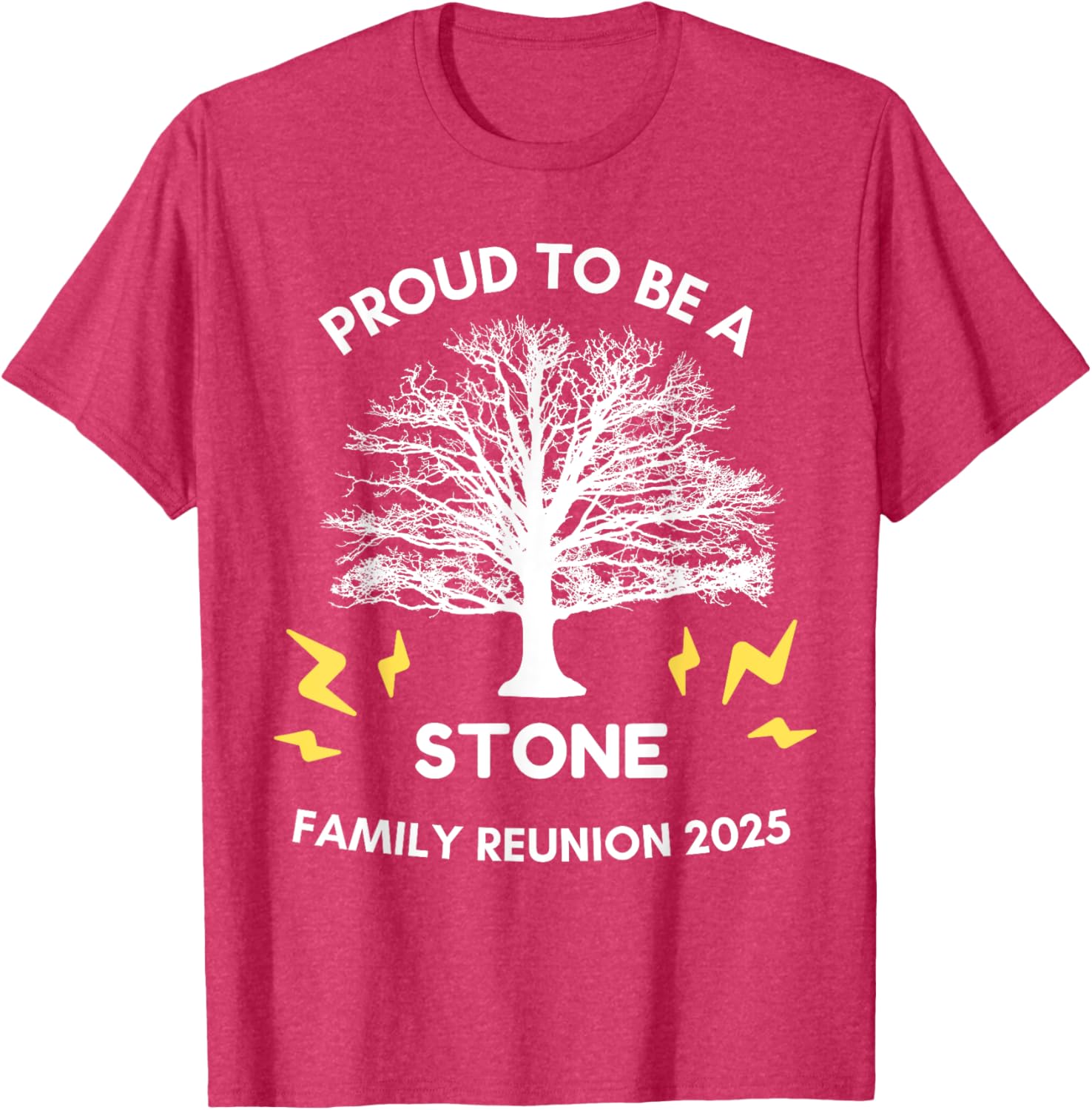 2025 Stone Family Reunion T-Shirt Family Tree Matching Design - 14