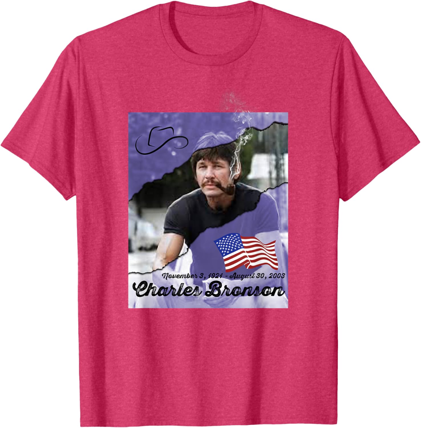 Charles Bronson 002 T-Shirt for Fans of Classic Movies and Style - 22