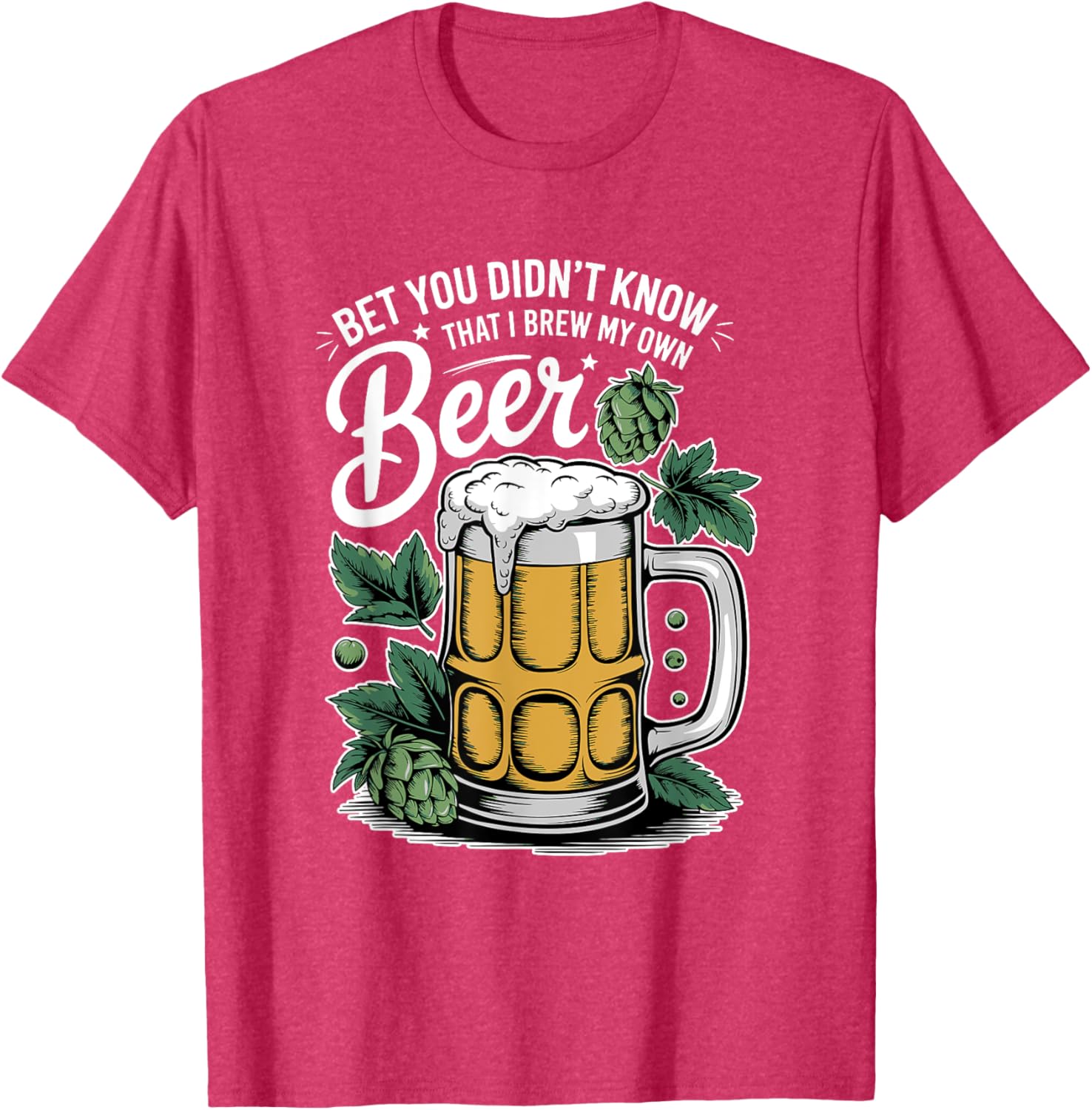 Brew Your Own Beer Craft Beer T-Shirt for Beer Lovers and Enthusiasts - 1