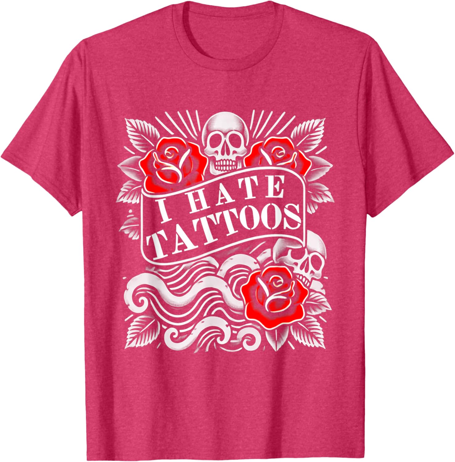 I Hate Tattoos T-Shirt for Tattoo Lovers and Artists – Unique Inked Graphic - 17