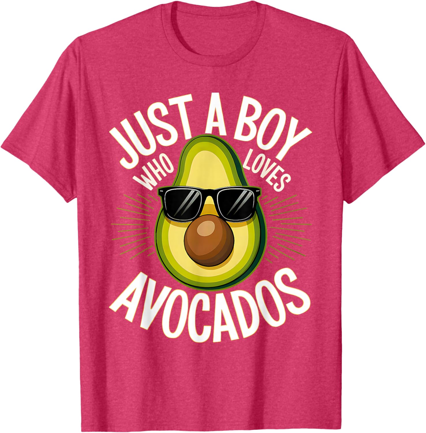 Cute Avocado Love T-Shirt for Boys and Toddlers - Fun Fruit Apparel - 12