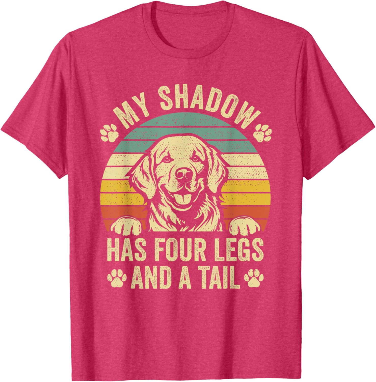 Cute My Shadow Has Four Legs And A Tail T-Shirt for Dog Lovers - 8