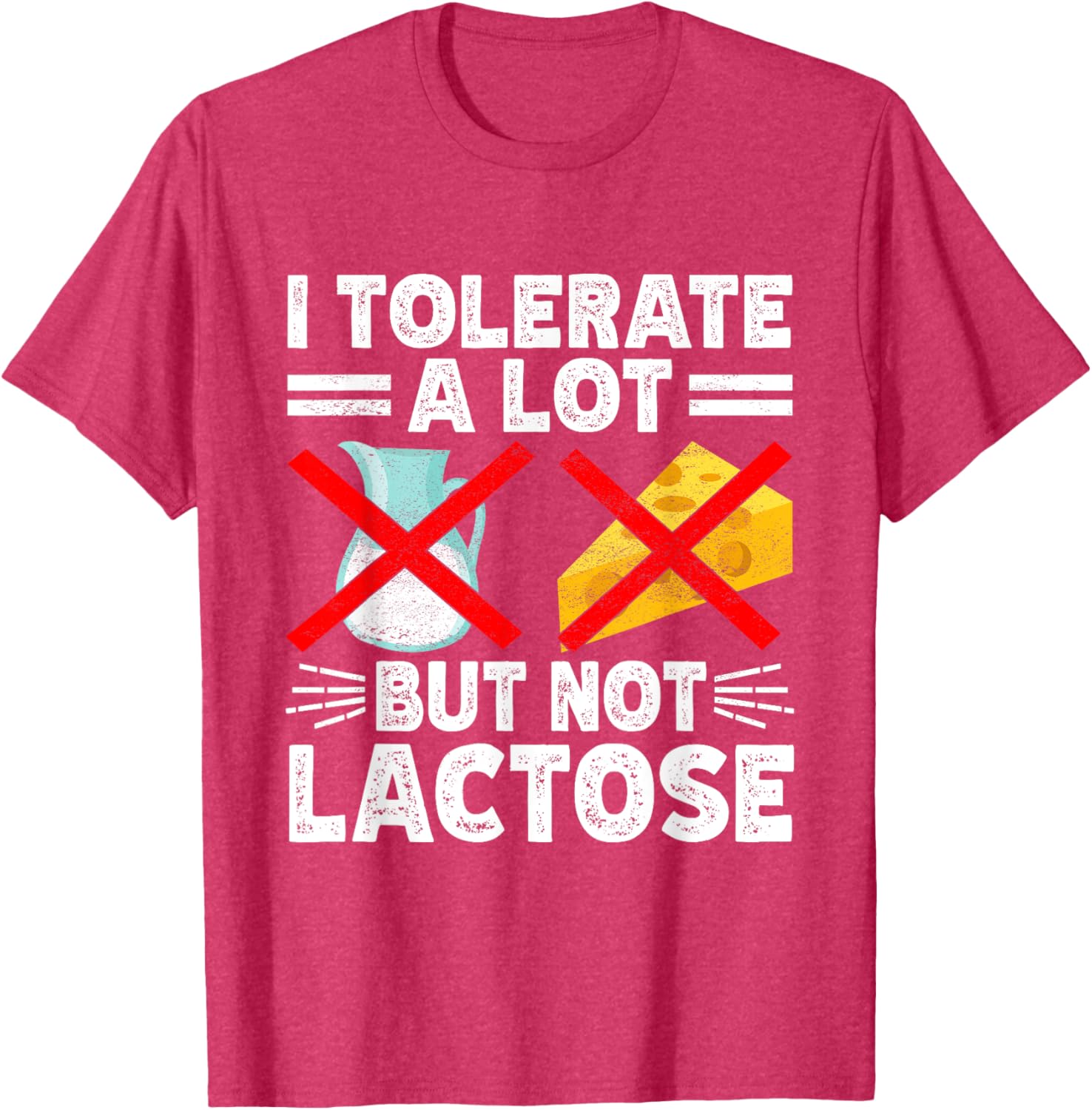 Lactose Intolerance Dairy Allergy T-Shirt for Comfortable Everyday Wear - 1
