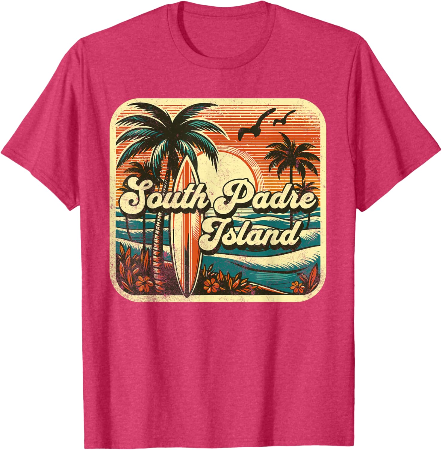 South Padre Island T-Shirt for Beach Lovers - Casual Summer Style - 6